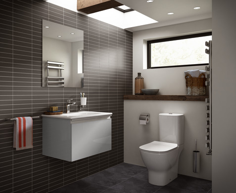 Ideal Standard IOM Square - Brosse WC avec support, chrome E2195AA